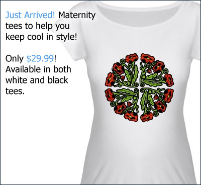 Maternity Tees to help you keep cool in style. New!