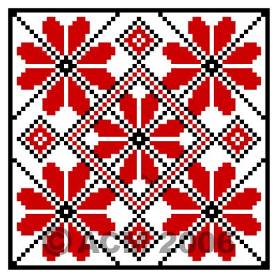 'Ukrainian Folk Design 6' &copy;2006 Ann Morash